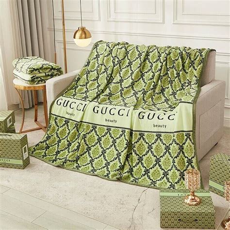 gucci blanket throw|gucci luxury throw blanket black.